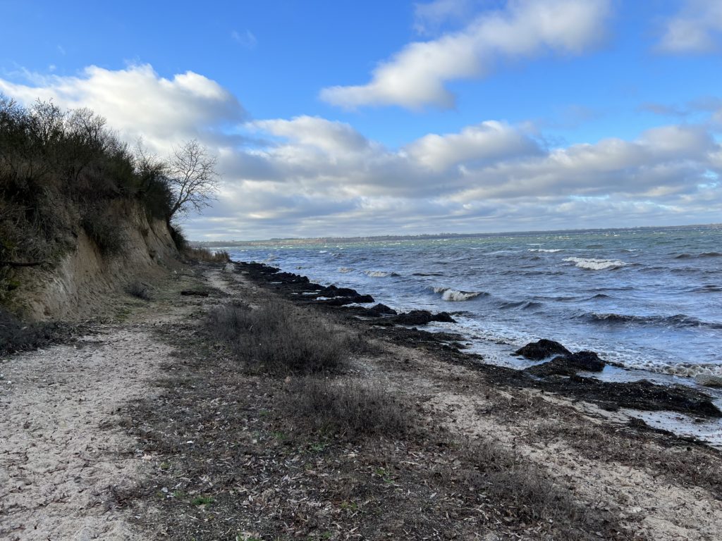 Steilküste und Strand bei Beckerwitz